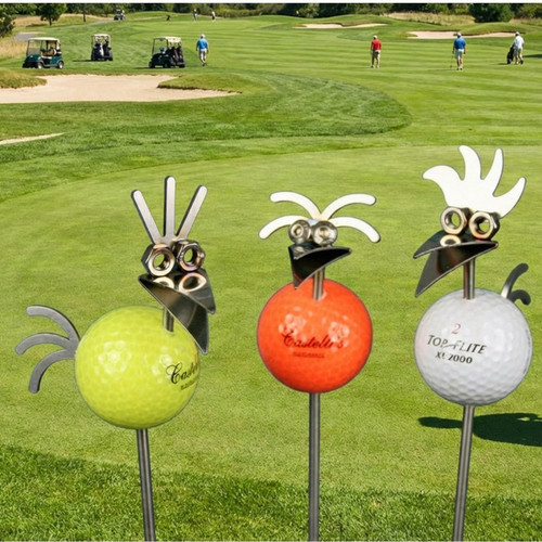 Gartenstecker birdie golfball - birdie,