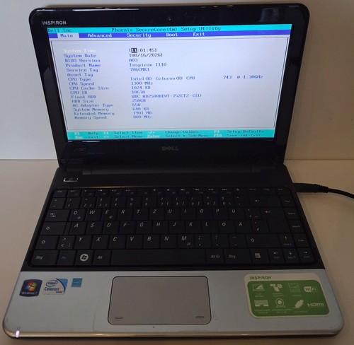 Dell inspiron 1110 series - ,