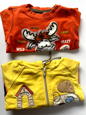 Kinderjacke + langarm T-Shirt Set 2Stck. Pulloverjacke niedlich Gr. 80 SEC1013