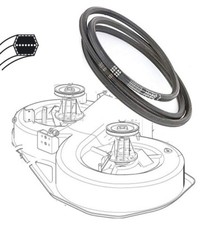 Keilriemen passend für  Sabo