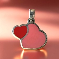 Kinder Halsketten Anhänger Herz Herzen Energetix Magnetschmuck Hearts Edelstahl