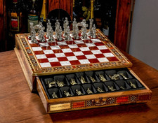Schachspiel mit Aufbewahrung