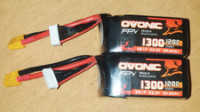 2X Ovonic 1300mAh 6S LiPo Akku