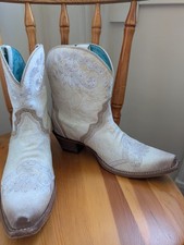 Corral boots white with - boots, a