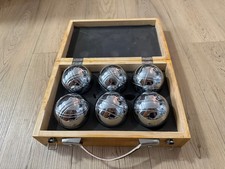 Boule Set in Holzkoffer / 6