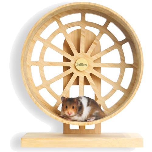 Hamsterrad bambus groß leise - hamsterrad,