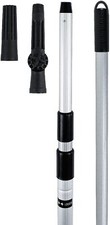 Teleskopstange 8 Meter Alu Stange mit Schraubgewinde Winkelstück und Adapter