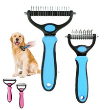 2 x Fellbürste Set Hunde