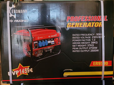 Generator Professional ER 9500 Firma Erdmann - 230V/400 V - 