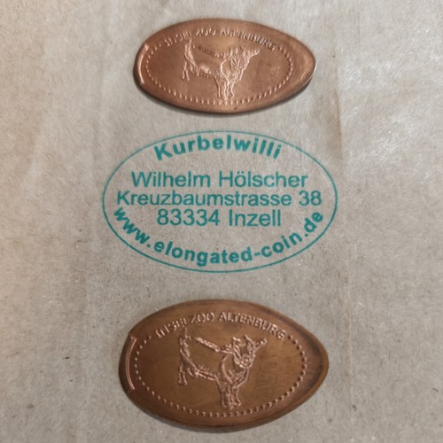 Elongated coins quetschmünzen - coins,