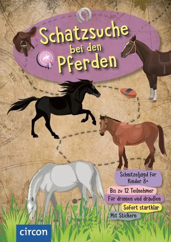 Schatzsuche bei den pferden - schatzsuche,