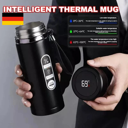 Thermosflasche mit display - 1l,