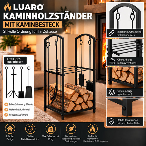 Kaminholzregal