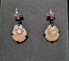 Opulenter Perlen-Ohrschmuck