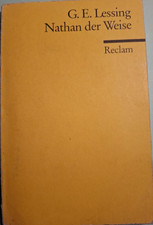 G. E. Lessing, Nathan der Weise Reclam