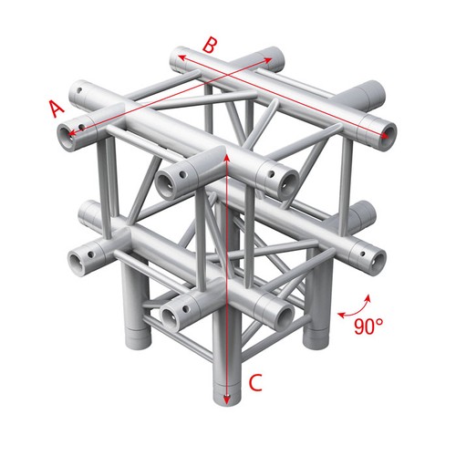 Milos pro square truss - square,