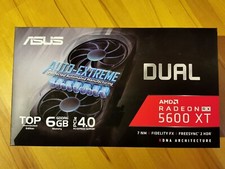 ASUS AMD Radeon Dual RX5600XT 6GB EVO Top Edition Gaming Grafikkarte PCIe 4.0