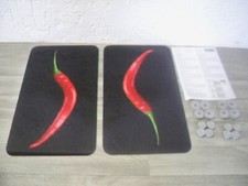 WENKO Herdabdeckplatten Abdeckplatten  Pepperoni Ceran-Elektro-Gasherde A