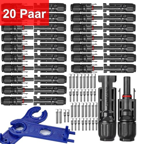 20pcs solarstecker - pv,
