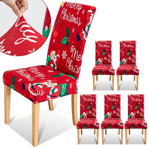 Stuhlhussen weihnachten 12x - stuhlhussen, 6/12x