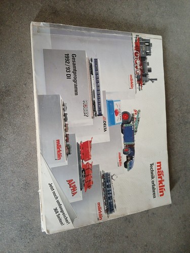 Märklin katalog 1992 - märklin,