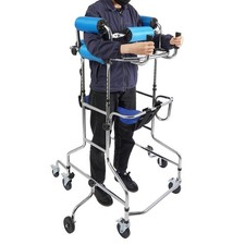 Leichtgewichtsrollator Laufhilfe Gehhilfe Gehwagen für Senioren mit 8×Räder
