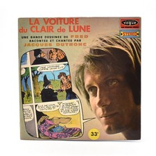 Schallplatte Das Auto des Mondscheins J. Dutronc Comic Fred Vogue 33t 7" 1970