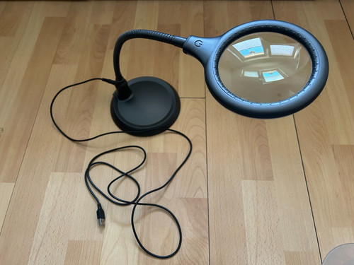 Led tischlupe falt - led, und