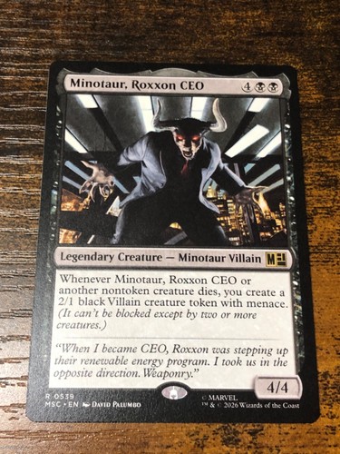 Mtg minotaurus roxxon ceo - roxxon,