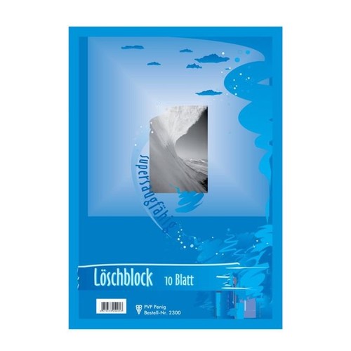 Löschblattblock 10 - -,