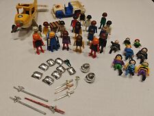 PLAYMOBIL Klicky - Konvolut/Set - 26 alte/defekte Figuren Flugzeug + Safari-Jeep