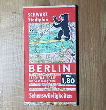 Alter Stadtplan Berlin West