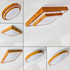 braune LED Deckenleuchte Sora