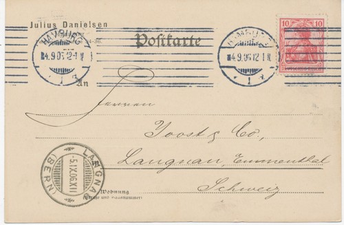Deutsches reich 1906 germania - deutsches,