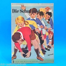 DDR Die Schulpost 4 1950 Zeitschrift für Junge Pioniere FDJ Schule POS Jena