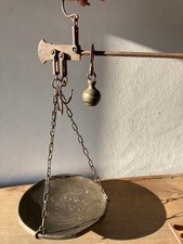 Antike Laufgewichtswaage