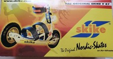Skike V07 Nordic Skates + Ersatzrad, Super Zustand