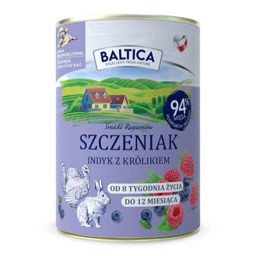 Baltica truthahn und - truthahn, kaninchen