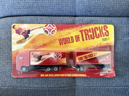 Coca cola werbe - werbe-lkw, of