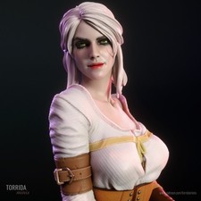 Artist Proof Commission Monster Hunter Ciri, Cirilla Riannon, Witcher Fan Art