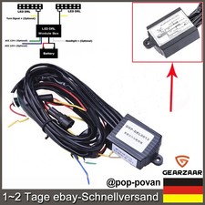 LED TFL Tagfahrlicht R87 Modul mit 50% Dimmung Steuergerät Mini mit Coming Home