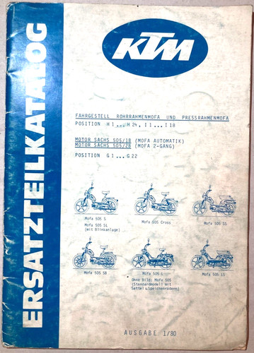 Ersatzteilliste katalog ktm - ersatzteilliste,