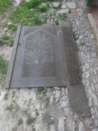 Bauernschrank fragment 1829 - bauernschrank,