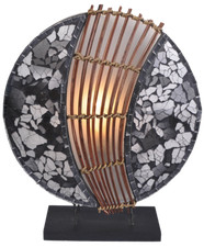 Deko-Leuchte PIA rund