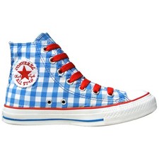 CONVERSE CHUCKS KARIERT BLAU