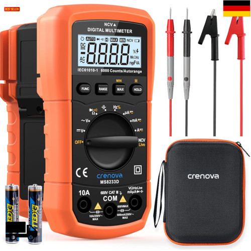 Digital multimeter ms8233d - digital,