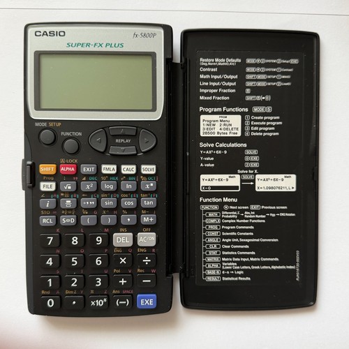 Casio fx5800 - fx5800, p