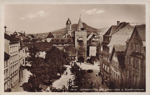 Jena johannisplatz - ak,