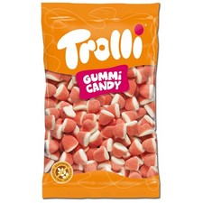 (5,99€/1kg) Trolli Schaumerdbeeren, Schaumzucker, 1 kg Beutel