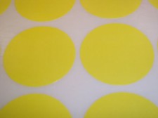 60 Gelb 38mm - 3.8cm Farbe